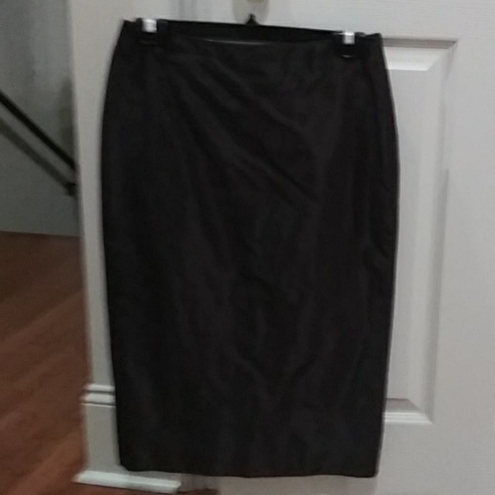 Renee Lezard chocolate shiny skirt